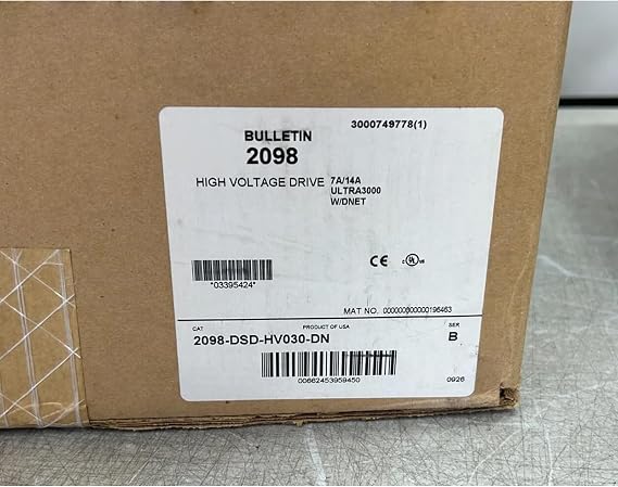 Expedited 2098-DSD-HV030-DN New and Sealed in Box 2098DSDHV030DN and Fast