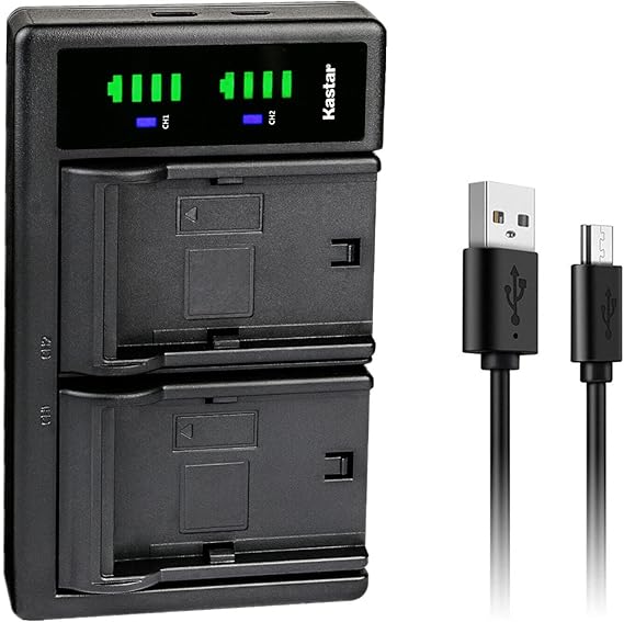 Kastar IA-BP210E LTD2 USB Battery Charger Replacement for Samsung HMX-S15, HMX-S15BN, HMX-S15BP, HMX-S16, SMX-F40, SMX-F40BN, SMX-F40LN, SMX-F40RN, SMX-F40SN, SMX-F43, SMX-F43BN, SMX-F44
