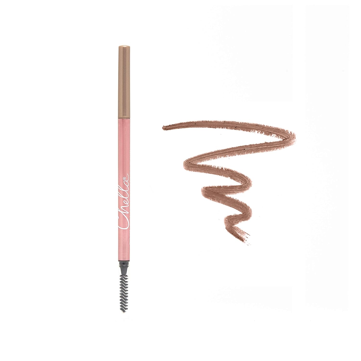 Chella Eyebrow Pencil, Beautiful Blonde - Vegan, Gluten Free, Cruelty Free, Paraben Free Eye Makeup, Long Wearing, Smooth Consistency