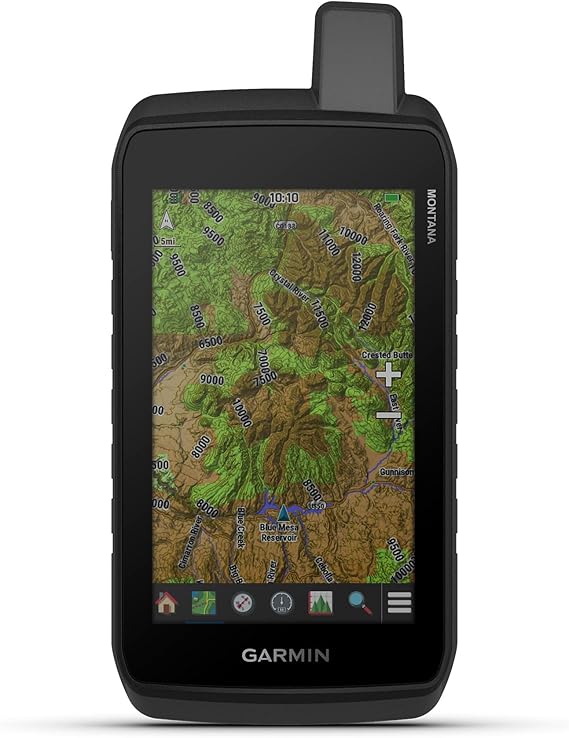 Garmin Montana 710, GPS Handheld Navigator | 5" Touchscreen Display, Topoactive Maps, Satellite Views