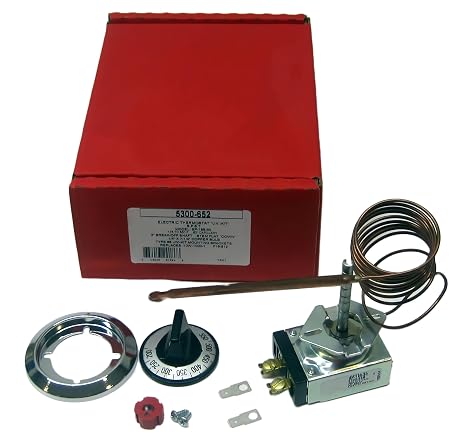 5300-652 for Robertshaw Commercial Cooking Oven Electric Thermostat KP-1201-30 SP-198-60 - Thermostat -Oven Parts