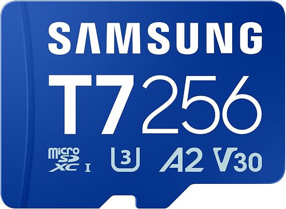 Samsung microSDXC T7 256GB, 170 MB/s'ye kadar aktarım hızları