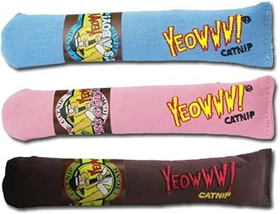 Yeowww! Cigar 3 Pack 100% Organic Catnip Cigar Toys