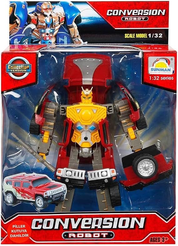 Conversion Robot Sesli İşikli 1/32 998
