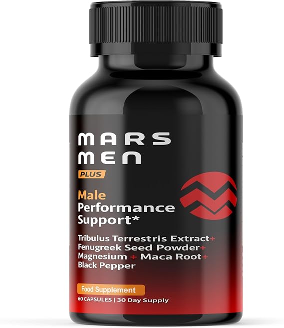 Mars Men Plus - MarsMen Plus Supplement Natural Support Capsules, MarsMen Plus Vitamin Advanced Formula, Mars Man Plus Premium Multivitamin Overall Health Wellness, Slim Warriors