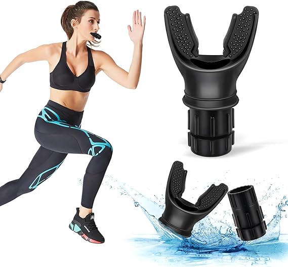 TEAWOO Portable Breathing Trainer with Adjustable Resistance Settings