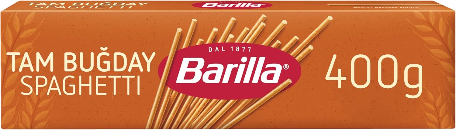 Barilla Whole Wheat Spaghetti Integrale Spaghetti Pasta No.5 400 g.