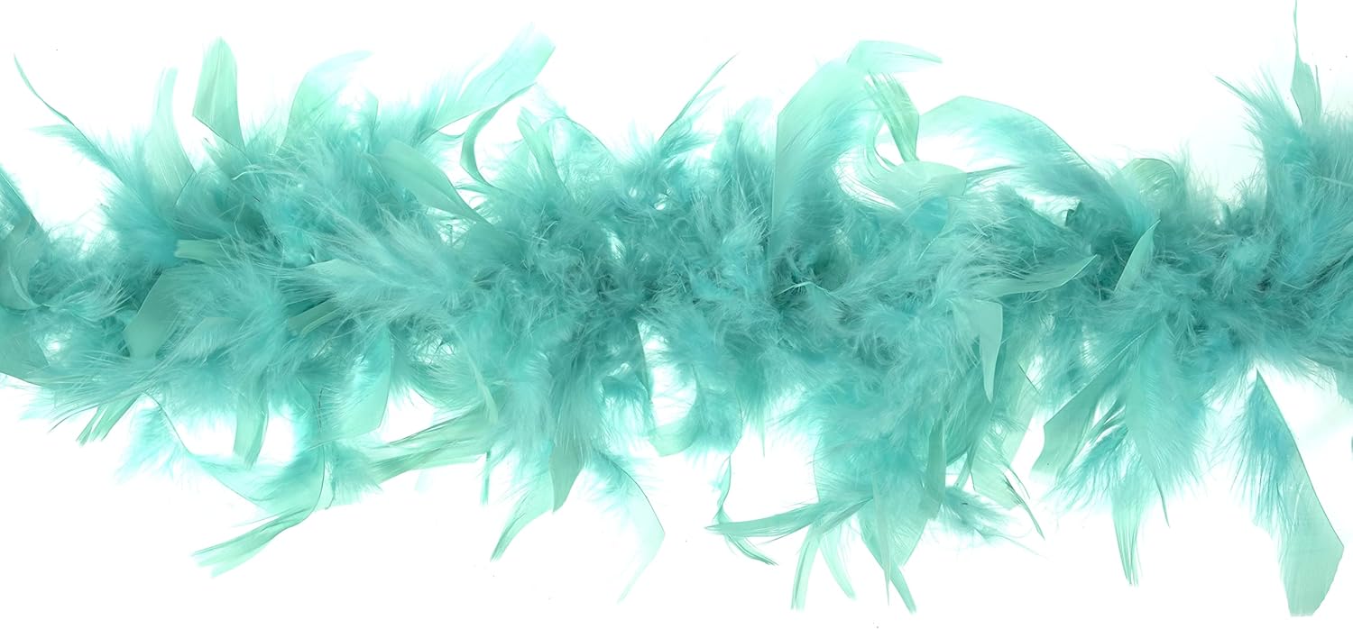 Trimits Marabou Feather Boa 1.8m x 12cm - Fancy Dress Feather Scarf for Parties, Holidays, Festivals, Pride, Hen Do, Stag Do, Halloween, Christmas Tree - Black