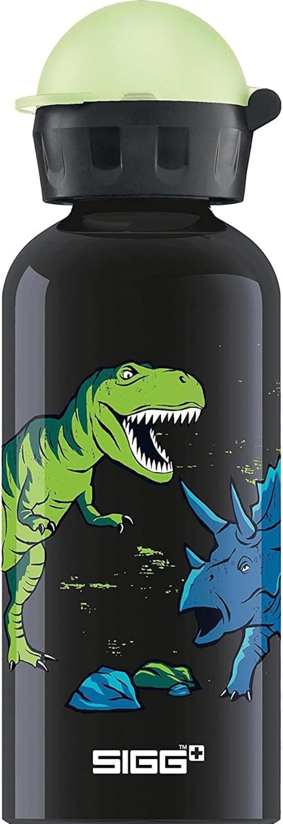 Sigg - Alu Trinkflasche Kinder - KBT - Made in Switzerland - Auslaufsicher & Bruchsicher - Federleicht - BPA-frei - ClimatePartner Zertifiziert - Sport & Schule - 0.4 L