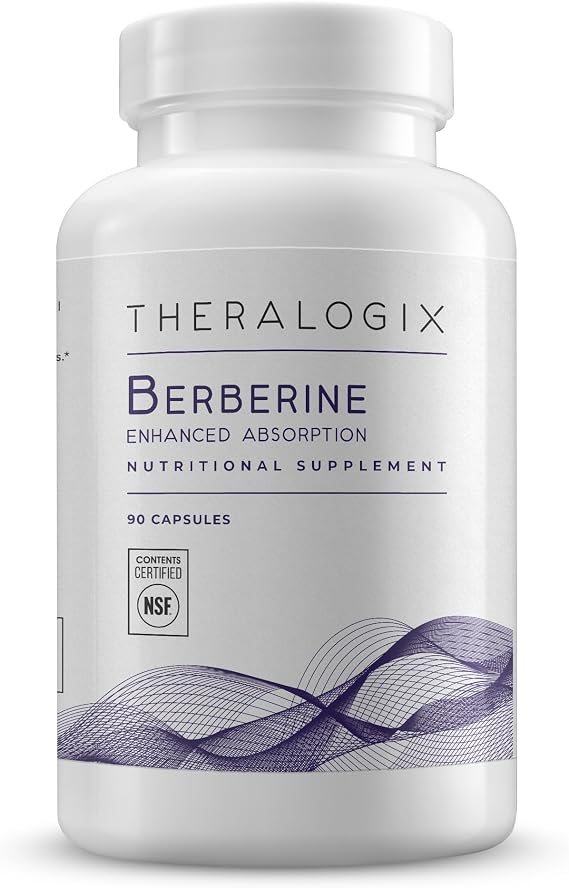 Theralogix Berberine Enhanced Absorption Metabolic Health, NSF Certified