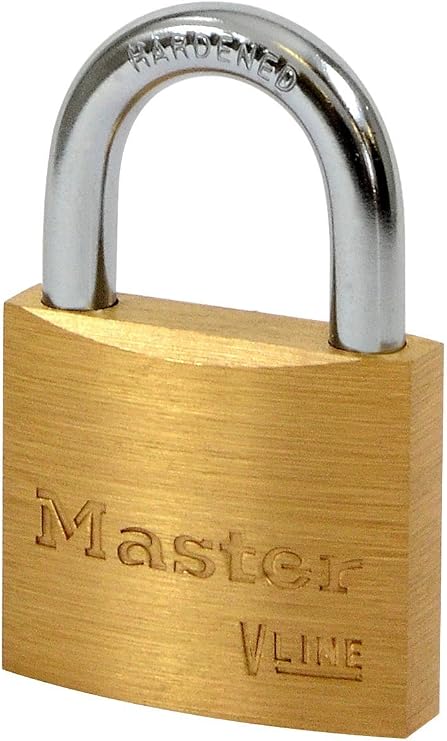 Master Lock V Line 40mm Key Type 3231 Brass Padlock Keyed Alike