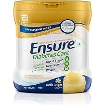 Abbott Ensure Diabetes Care Vanilla Delight Flavor - 400 gm Previously known as Glucerna SR