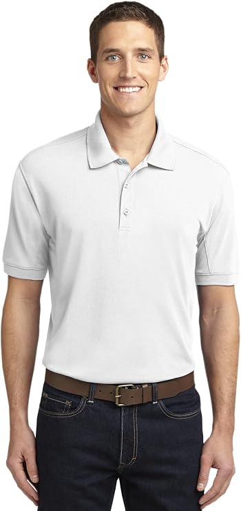 Port Authority 5-in-1 Performance Pique Polo. K567 White