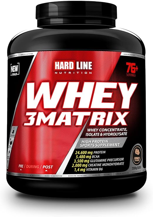 Hardline Whey3 Matrix Cookies (KURABİYE) Aromalı
