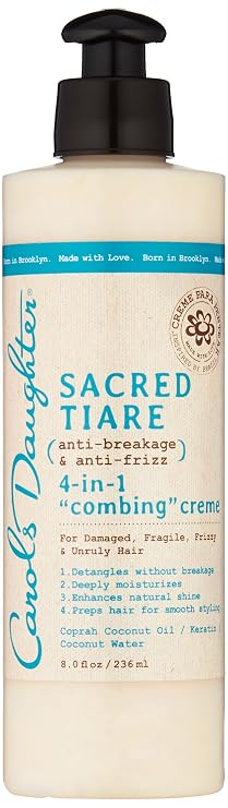 Carol's Daughter Sacred Tiare 4-in-1"Combing" Creme, 8 fl oz (Packaging May Vary)