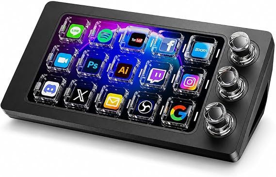 Stream Controller Deck for PC Work,Live Stream and Video Editing