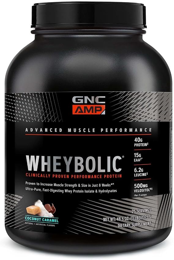 GNC AMP Wheybolic - Coconut Caramel (25 Servings)