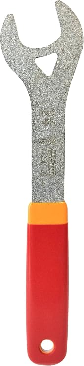Unior 24mm Flat Wrench, Red/Orange