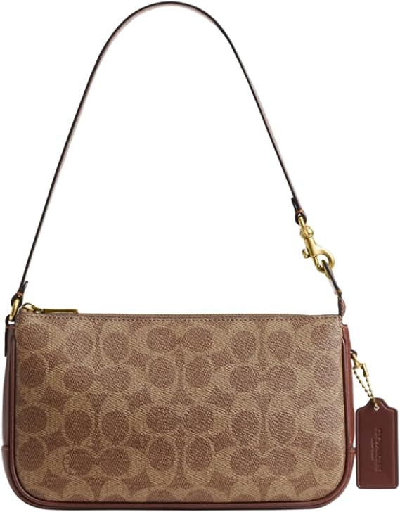 Coach Plaza Bag, B4/Toasted Brown, One Size, Plaza Bag in Distinctive Canvas
