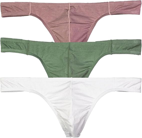 Faringoto Men Sexy Briefs Thin Modal U Pouch Male Brief Breathable Bikini Shorts Quick Dry Underpants Underwear