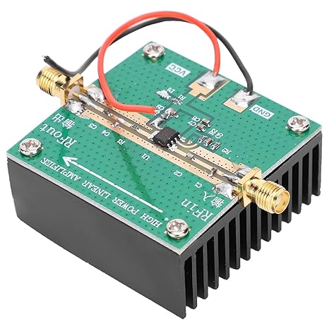 Radio Amplifier, 2.4GHZ 1W RF2126 RF Power Amplifier 6V 12db Gain RF Power Amplifier with 400 to 2700mhz Operating Frequency, Amplifiers