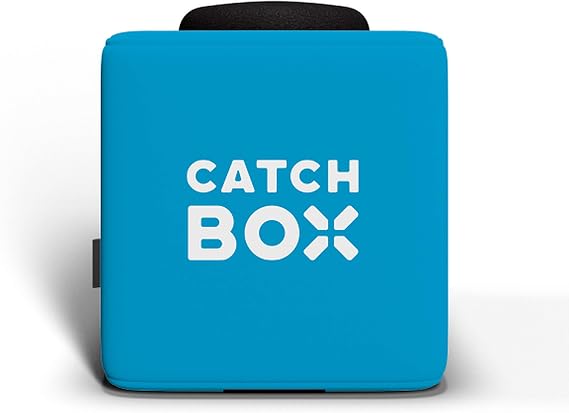 Catchbox Pro Module Throwable Microphone with 2-Sides Catchbox Graphics (Old Version), Blue