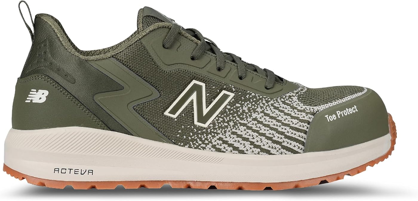 New Balance Composite Toe Safety Shoe for Men Speedware Slip Resistant, Puncture Resistant, Electrical Hazard