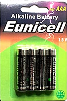 12 Piece AAA LR3 LR03 AM4 MN2400 Card 0% Hg 1.5V Ultra Power Alkaline New Battery