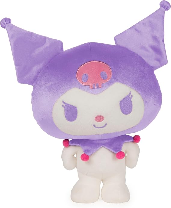 GUND Sanrio Kuromi 9.5-Inch Plush Toy for Ages 1+ | Promotes Exciting Character Roleplay, Early Sensory Discovery, and Creative Pop Culture Storytelling