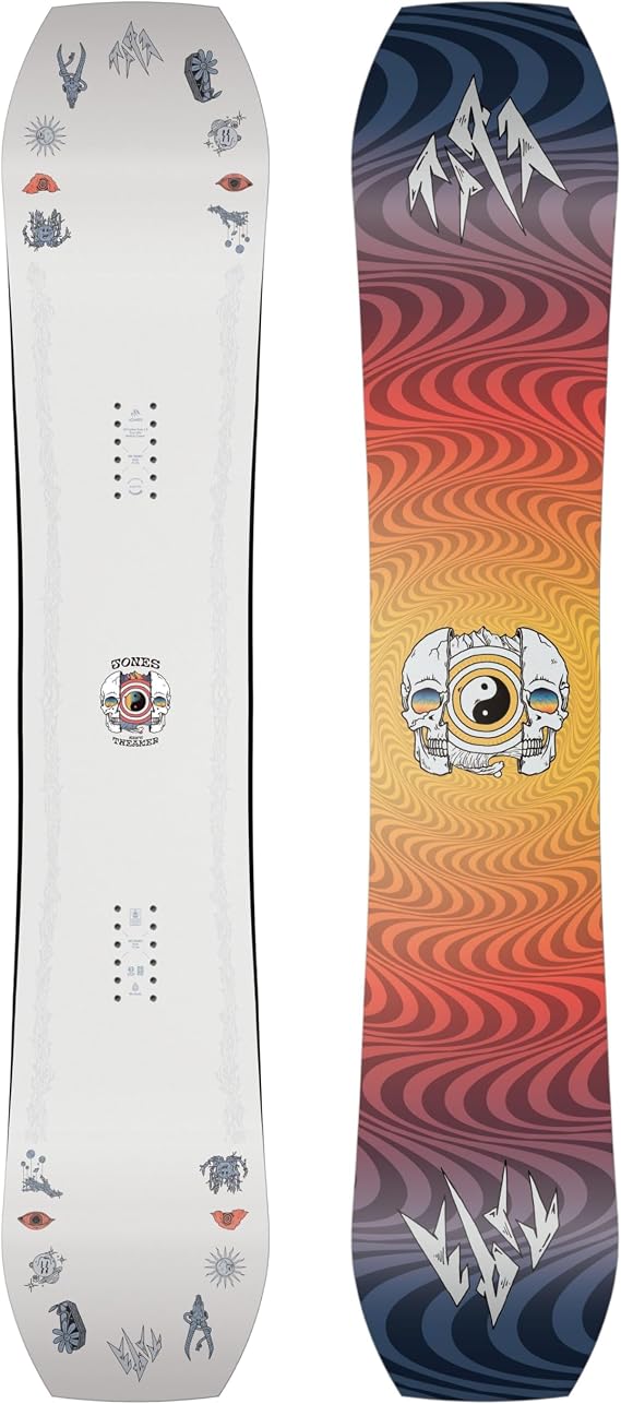 JONES - Men's Tweaker Men's Snowboard All-Mountain Twin Camber Medium Flex