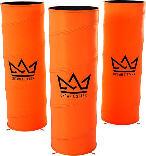 Pop Up Defenders 3 Pack, 48 inches Tall, with Fillable Sandbags (no Sand), Simulate Defenders for Basketball, Football, Soccer, with Carry Bag & Mini Drill Cones