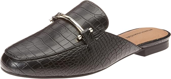 Amazon Essentials Women's Slip On Buckle Mule, Backless | Casual Shoes