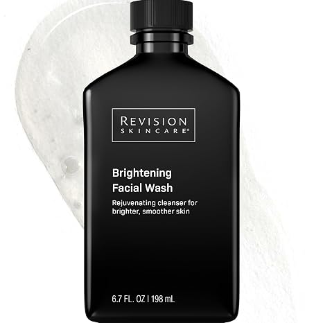 Revision Skincare Brightening Face Wash with AHA & BHA Exfoliants