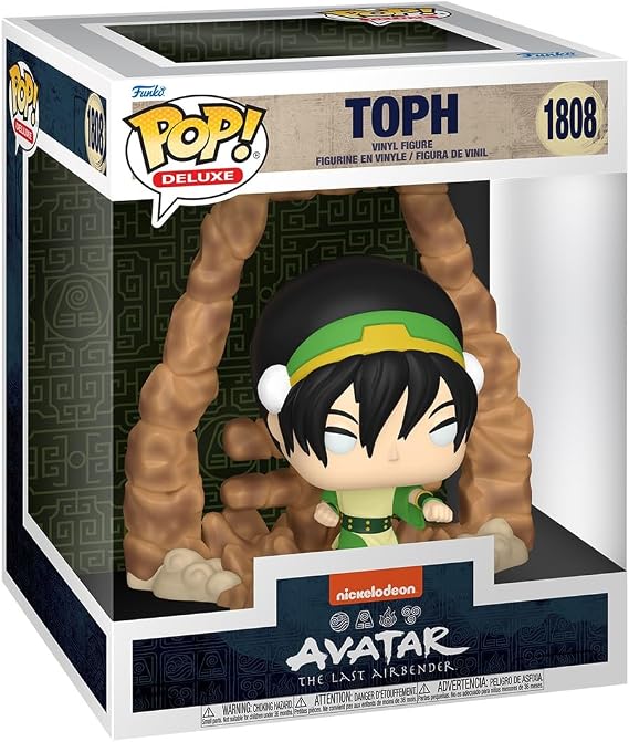 Funko POP Deluxe: ATLA - Toph - Avatar: The Last Airbender - Koleksiyon Vinil Figür - Hediye Fikri - Resmi Ürün - Çocuklar ve Yetişkinler için - Anime Hayranları - Koleksiyonerler ve Teşhir için Model