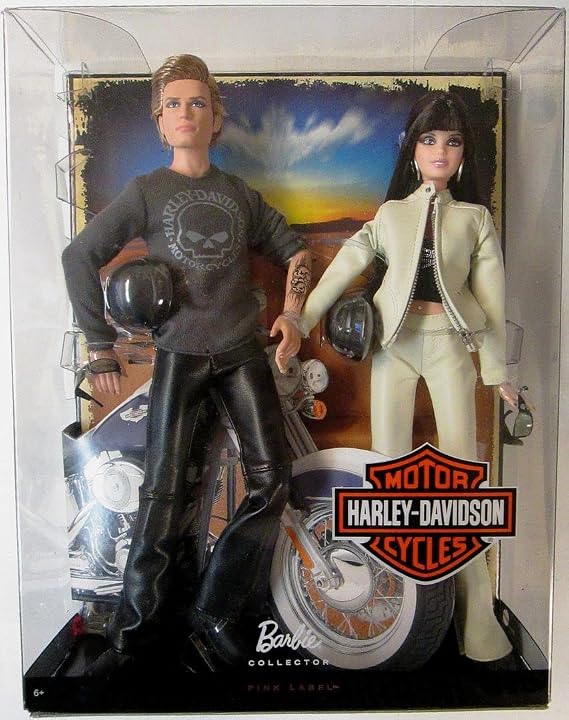 Barbie Harley - Davidson and Ken Doll Gift Set
