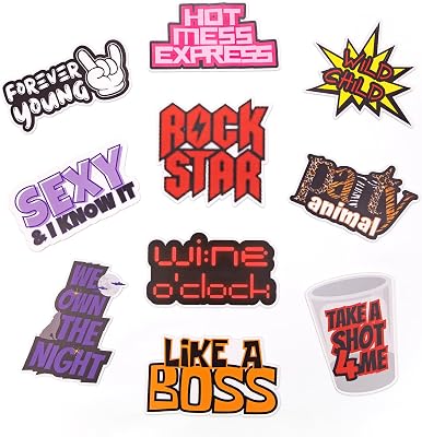 Party Pack Elevate Your Photo Booth Experience with Durable & Waterproof Photo Booth Props - Perfect for Weddings, Birthdays, Photo Booth Businesses - PVC Foamboard Photo Props -10 Pieces per Set