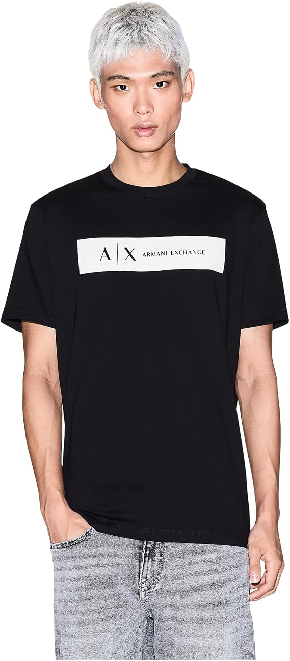 Armani Exchange Box Chest Logo T-Shirt