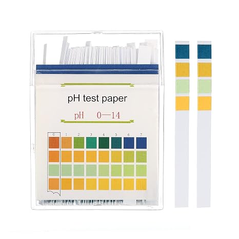 PATIKIL PH Test Strips 0-14 100 Indicator Papers Litmus Tester Floor