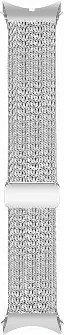 Samsung Galaxy Watch Milanese Band S/M, Silver, Compatible Galaxy Watch 5 and Galaxy Watch 4, for 40MM Watches Only