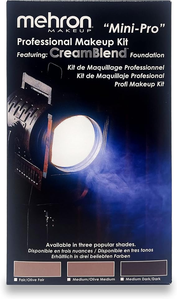 Mehron Mini-Pro Student Makeup Kit Fair Complexion KMP-NF