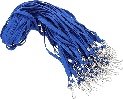 PATIKIL Lanyards Bulk Badge Lanyard for ID Badges Teacher Lanyards ID Lanyard Durable Neck Lanyard with Clip