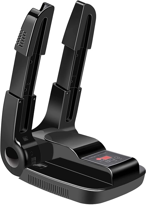 Portable Smart Electric Shoe Boot Dryer Warmer, Adjustable Rack/Timer