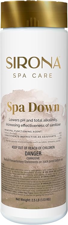 Sirona Spa Care 82104, Down for Spas and Hot Tubs, 2.5 lbs