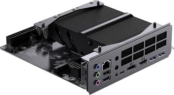 MINISFORUM Motherboard BD895i SE Mini ITX NAS Motherboard, AMD Ryzen 9 8945HX,16 C/32 T,PCIe 5.0 x16 Slot, Dual PCIe4.0 M.2 Support, DDR5,8K Triple Output(HDMI/DP/USB-C), RJ45 2.5G, USB 3.2