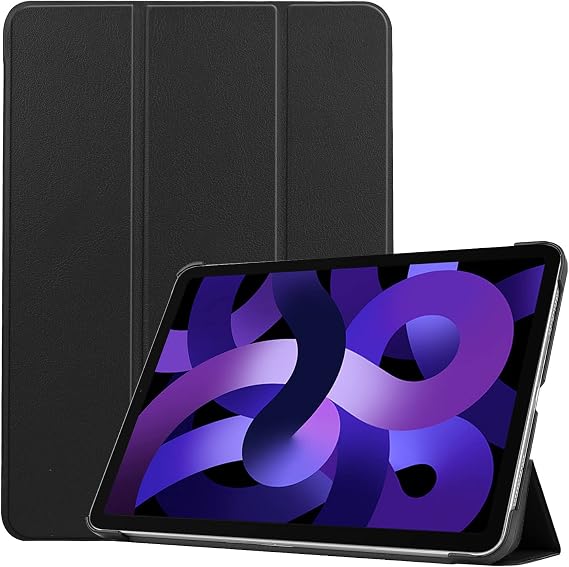 Case for Huawei MatePad SE 11 inch 2024,Light Weight Slim Tri-Fold Shockproof Magnetic Cover Stand Leather Cover Case for Huawei MatePad SE 11 inch 2024 AGS6-W00 Tablet (Black)