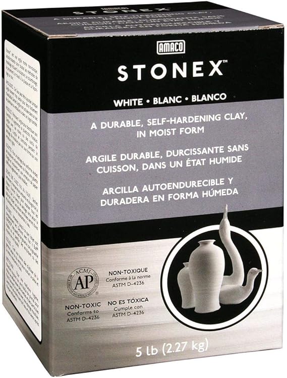 AMACO StonexTM Self-Hardening Clay, 5 lbs.
