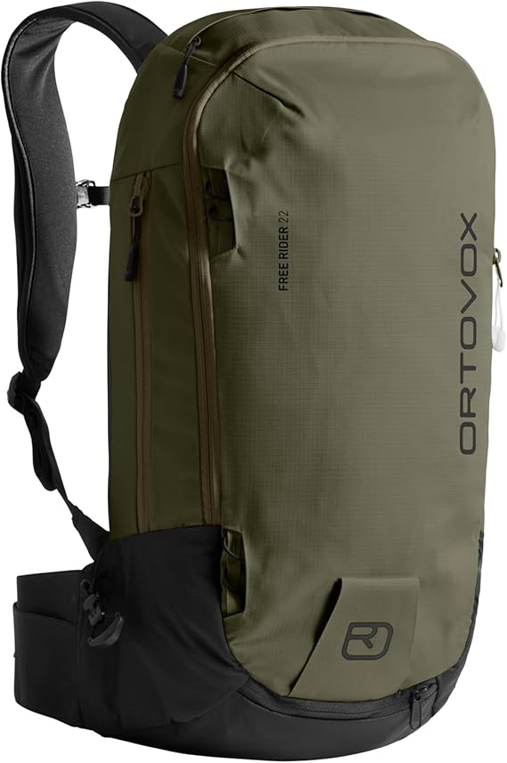 Ortovox Free Rider 22L Freeriding Ski Touring Backpack - Dark Wild Herbs - 22 Liter