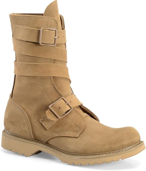 Men's CV2600 10 Inch Tanker Boots, Coyote, Size 10.5, for Military Personnel