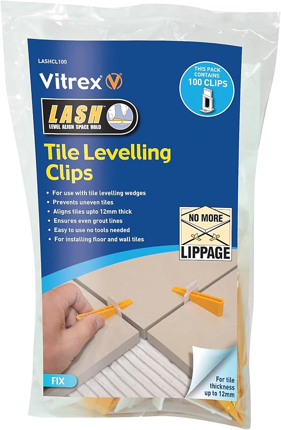 Vitrex LASH Floor Tile Levelling Wedges - 100 Pack