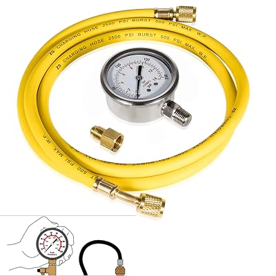 Bonbo Fuel Pressure Test Kit for 6.0L Powerstroke Diesel 2003-2007 F-Series F250 F350 F450 F550 E-Series